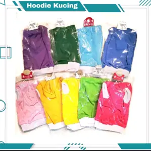 BAJU KUCING ANJING - Hoodie Baju Hewan Kucing Anjing Model Hoodie Free Size