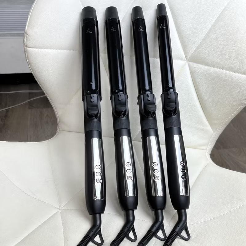 máy uốn tóc xoăn chuyên nghiệp 608 trục xoay 360 độ tặng kèm 1 lược 2 kẹp Nữ Women