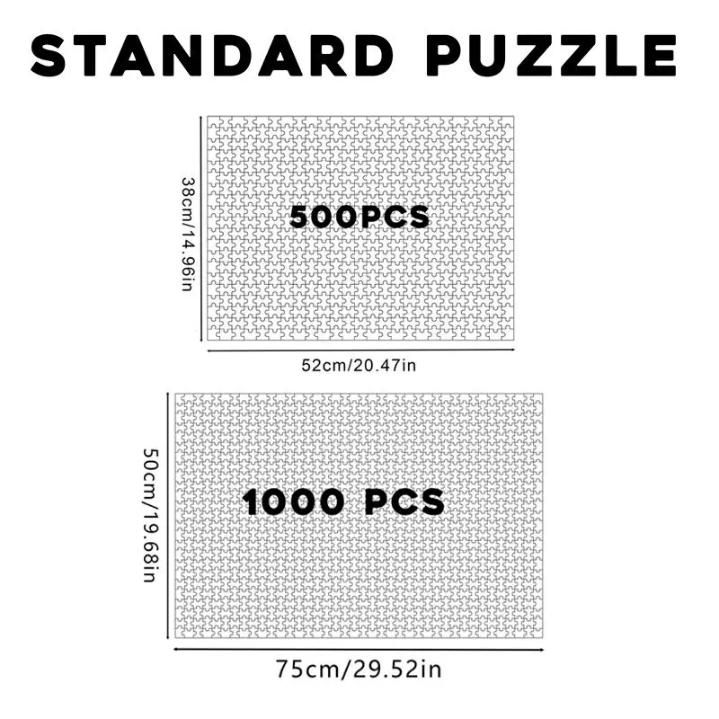 Dog House & Flower Pattern Wooden Puzzle Toy, 500/1000pcs Wooden Jigsaws Toys, Creative Home Decor, Ideal Gift for Friend & Family 1