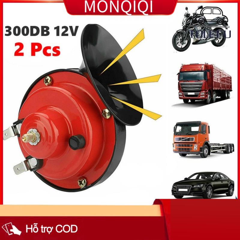  【2 CÒI Rẻ Bộ Còi Sên Ô Tô Chống Nước 12V Âm Thanh Lớn Phù Hợp Cả Xe Máy Xe Con Và Xe Tải.Còi sên cho ô tô xe máy Loại tốt .Loa Tweeter chống nước cho ô tô và xe máy Snail Một cặp Có sẵn màu đỏ và đen.Còi ốc sên ô tô xe máy cải tiến còi điện hai âm cao và 