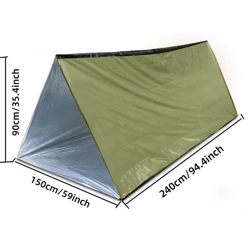 Product Introduction of Emergency Shelter Waterproof Thermal Blanket Rescue Survival Kit SOS Sleeping Bag Survival Emergency Tent Outdoor Equipment 1