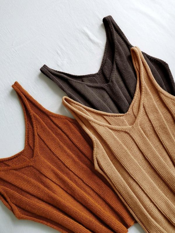 Women's Plain V Neck Sweater Vest, Summer Clothes, Casual Sleeveless Knit Top for Summer, Ladies Clothes for Daily Wear 6