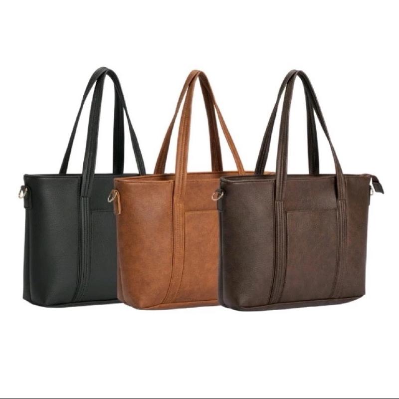 Túi xách nữ công sở đựng vừa laptop rất nhiều ngăn tặng kèm ví