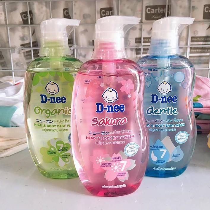 Product Introduction of Tắm gội toàn thân cho bé dưới 3 tuổi Dnee Kids 380ml 5