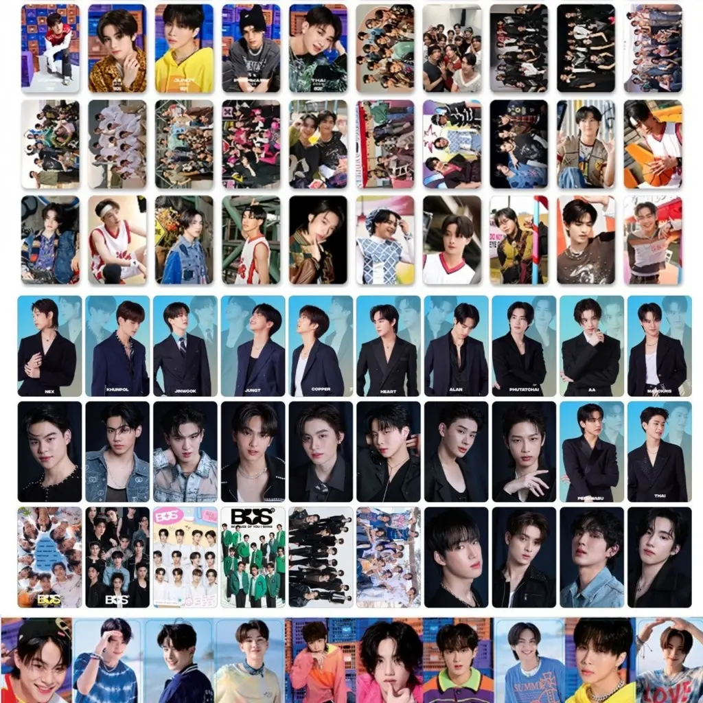 92-124pcs Thai Star GMMTV ATLAS ENGLOT Lomo Cards Pondphuwin