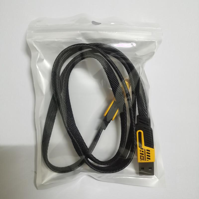 Cáp dữ liệu di động Mech, Thiết kế cuối cùng 4 trong 1, Kéo kép, Cáp sạc Máy Tính Bảng kép, Loại C trên ô tô, Cáp sạc siêu nhanh Usb 2