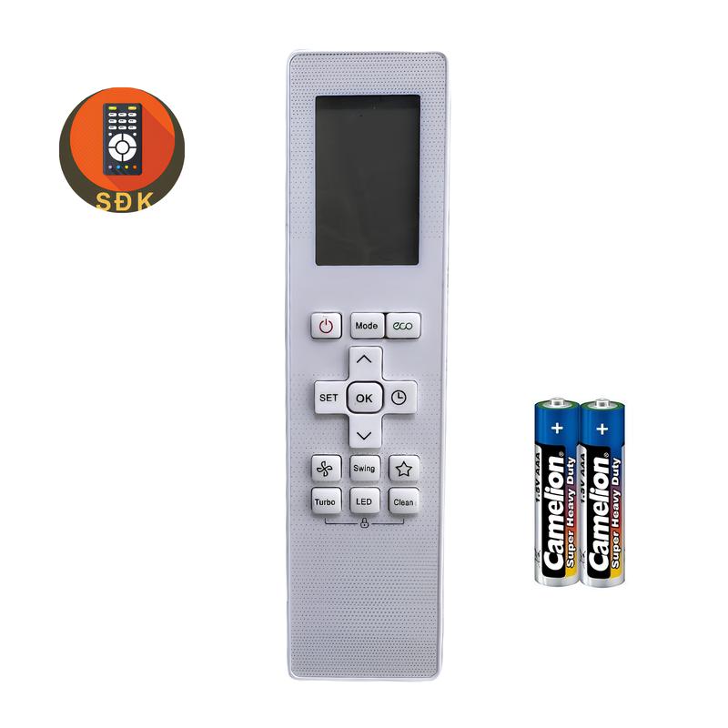 Điều khiển điều hòa Comfee + Samssung mẫu mới Inverter kèm Pin remote  dieuhoa