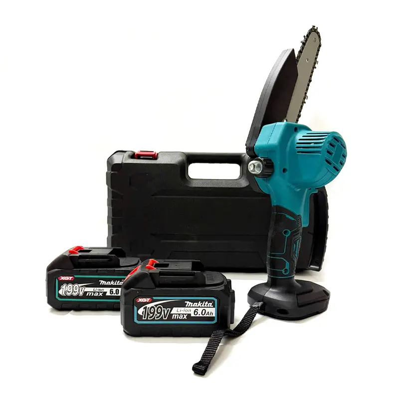 [BÁN CHẠY] Máy Cưa Xích PIN MAKITA 199V, Máy Cưa Xích Cầm Tay, Lõi Đồng, PIN Dung Lượng 32.000mAh, Lam Dài 6 Inch, Bảo Hành 12 Tháng 1