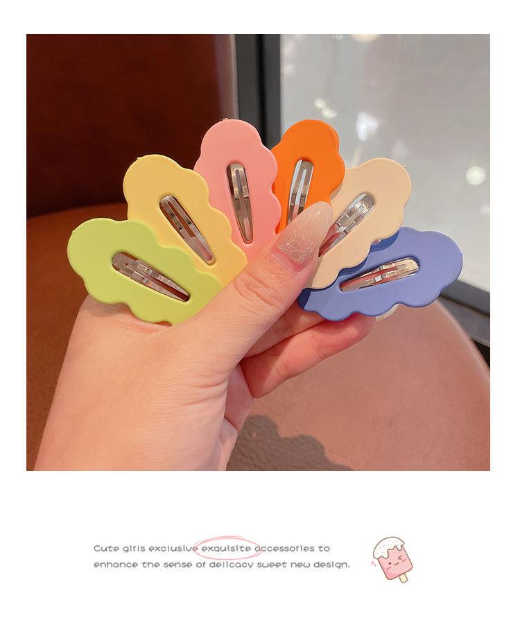 Product Introduction of Dreamy Pastel Cloud Hair Clips – Candy Color Wave BB Pins for Girls, Sweet Side Bang & Back Hair Clips, Kawaii Soft Gradient Hair Accessories for Women & Teens 7