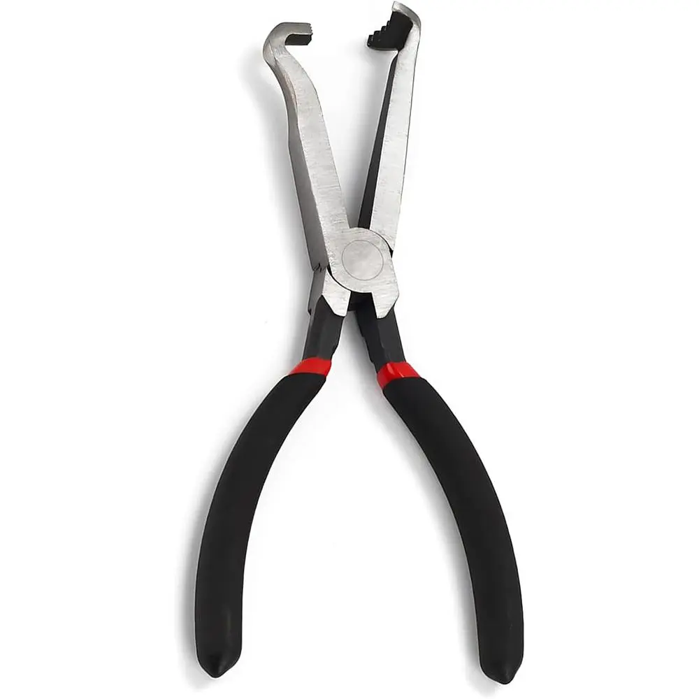 Automotive Electrical Connector Disconnect Pliers, Long Spark Plug Disassembly Pliers for Push Tab Electrical Connector, Car Repair Tool