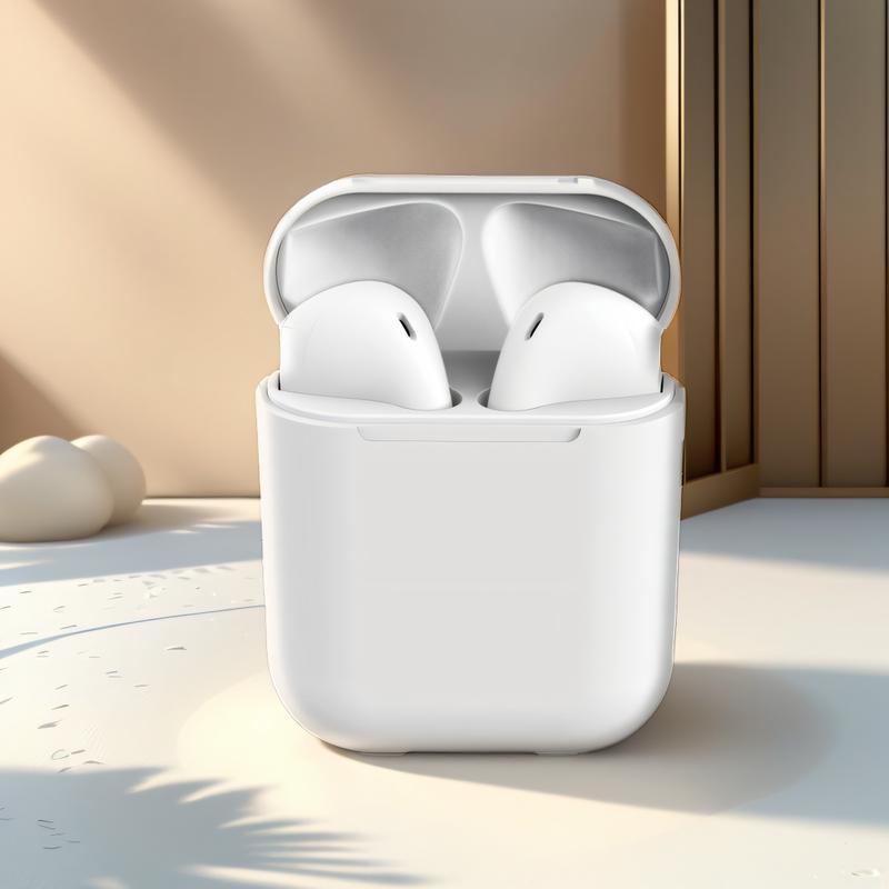  Tai nghe không dâyTWS i12 Bluetooth 5.0 tai nghe Inpods 12 điều khiển cảm ứng âm thanh nổi âm trầm dành cho điện thoại thông minh macaroon nhiều màu sắc 
