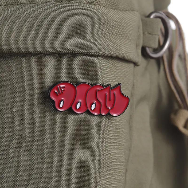 Product Introduction of Creative Hip Hop Music Style Enamel Brooch Pin, Fashionable Badge for Clothes Backpack Hat, Music Accessories, Christmas Gift 14