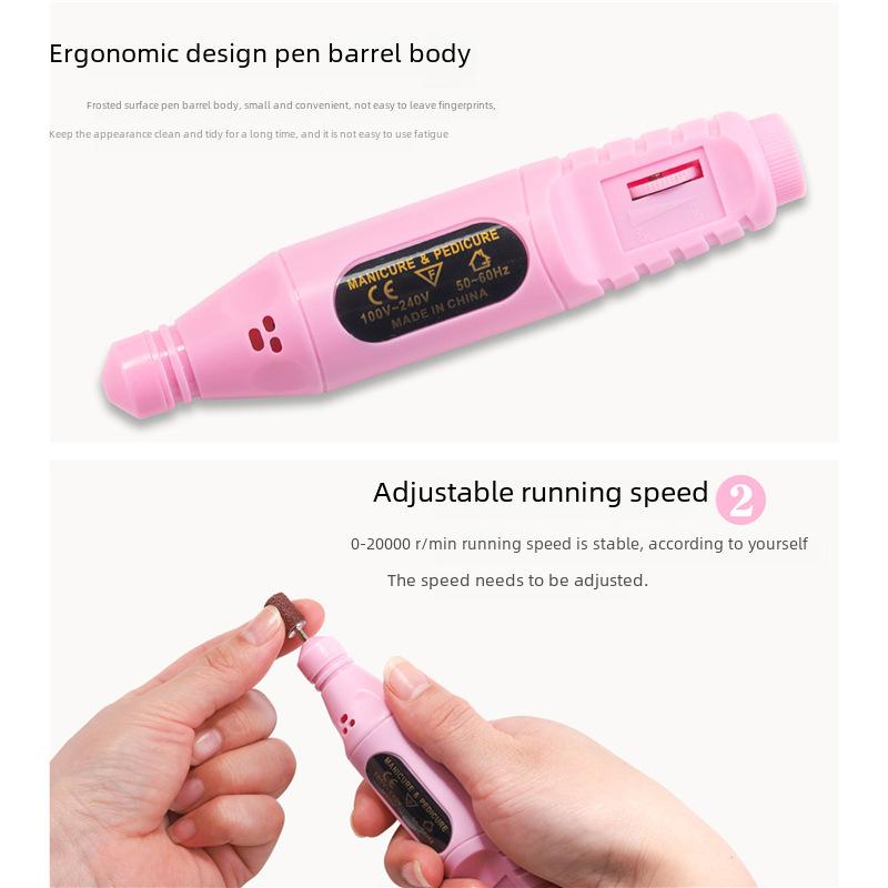 Portable USB Nail Grinding Tool for Manicure 3