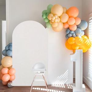 Arch Background Cloth, 1 Count Single-sided Solid Color Backdrop Cloth without Frame, Decorative Backdrop Background for Wedding Party