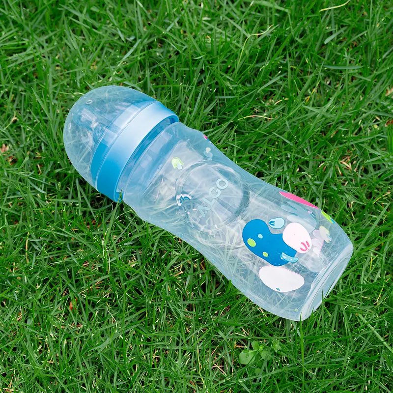 Bình Sữa Trẻ Em Bé Polyethylene Alamiah, Cho Trẻ Sơ Sinh, Bình Cho Con Bú, Có Núm Vú Silicon, Không Chứa BPA, Có Kích Thước 260ml Và 330ml, Có Sẵn Trong Phụ Kiện Bình Sữa Trẻ Em 1