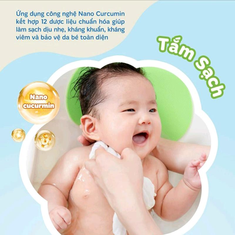 nước tắm thảo dược cho bé kutieskin 2