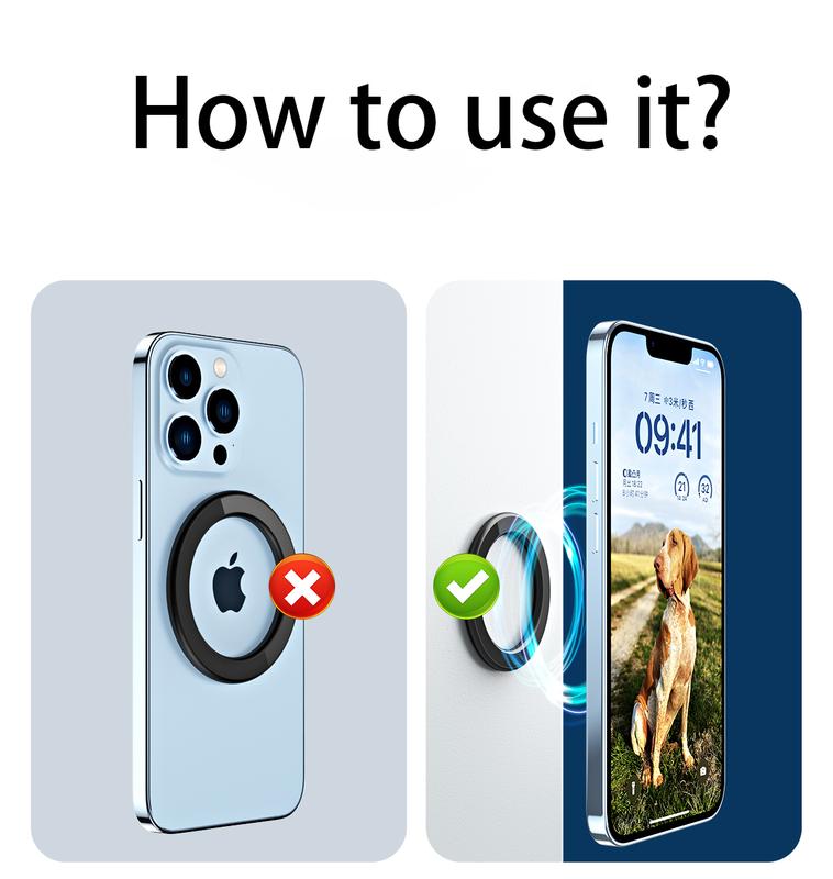 Product Introduction of COD   Magnetic Ring Holder For iPhone 14 13 12  Magnet Wall Mobile Phone Holder Magnetic Car Phone Stand Accessories Mount 10