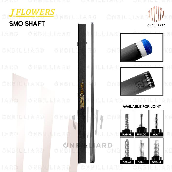 Jual JFLOWERS S.M.O SHAFT Carbon Radial Uniloc Wavy Shaft Only Carbon ...