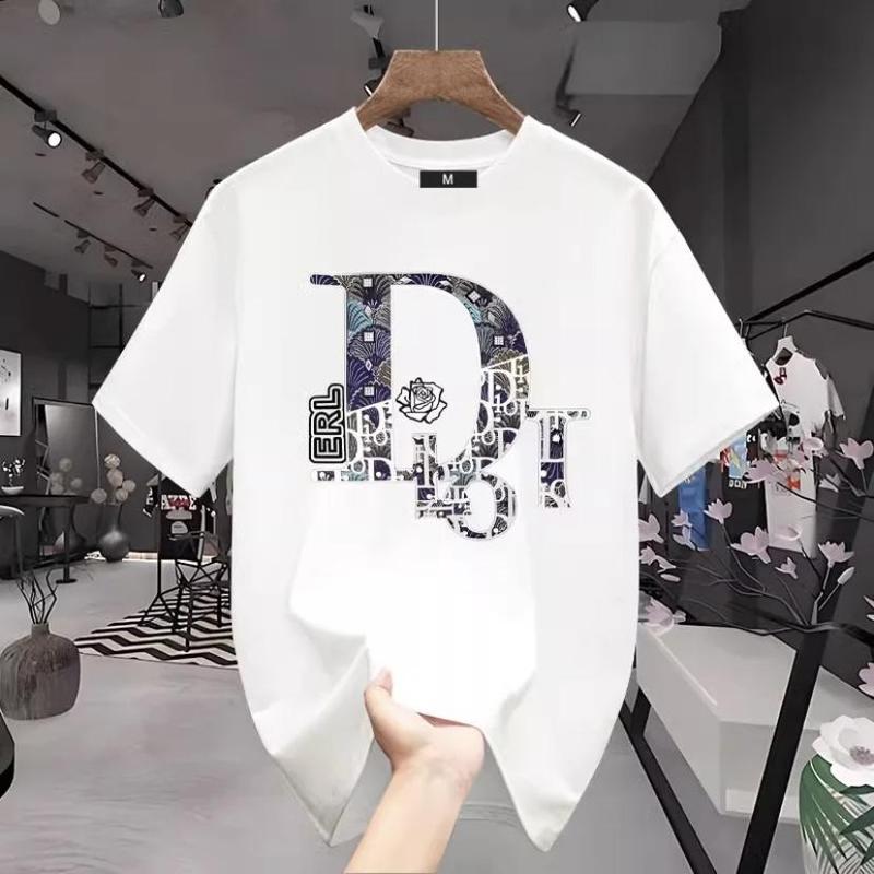 Áo thun ngắn tay dành cho nam và nữ vào mùa hè chuyên đi cặp đôi áo cotton dày đặc làm đáy 3