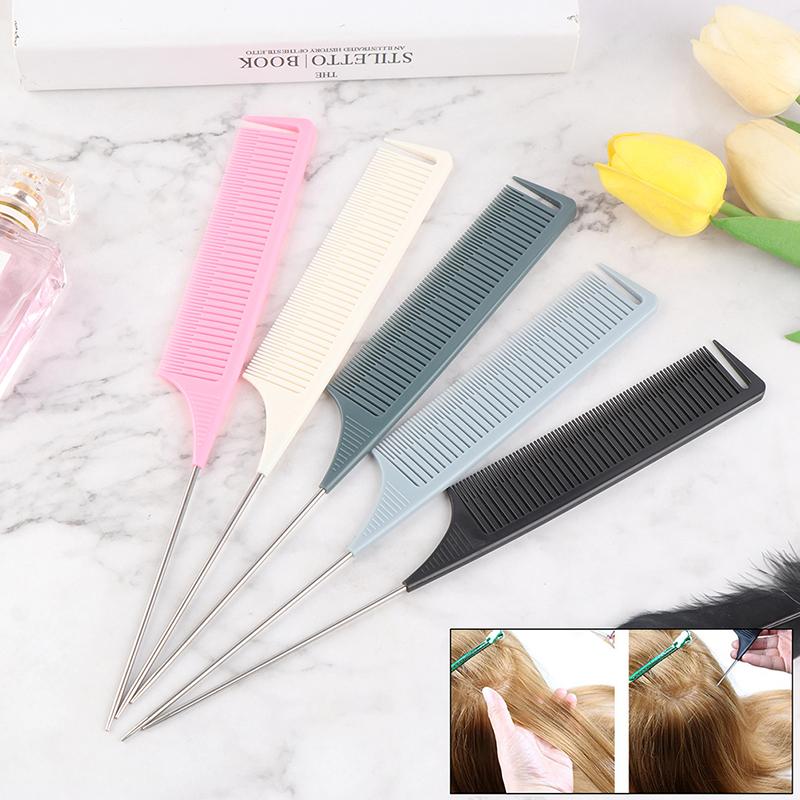 1X Hair Combs Hair Salon Dye-Comb Separate Parting For Hair Styling ...