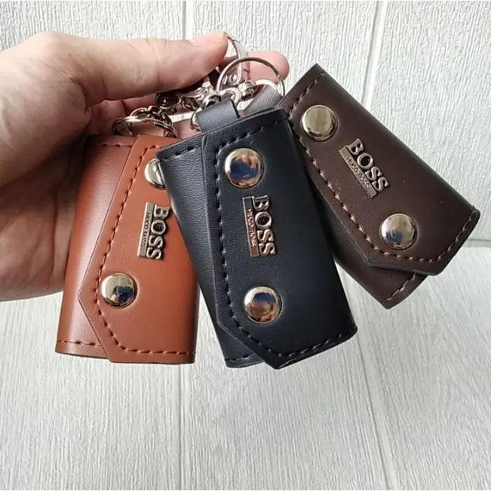 GANTUNGAN KUNCI DOMPET STNK MOTOR MOBIL SLIM MINI ELEGAN ( Bos07 )