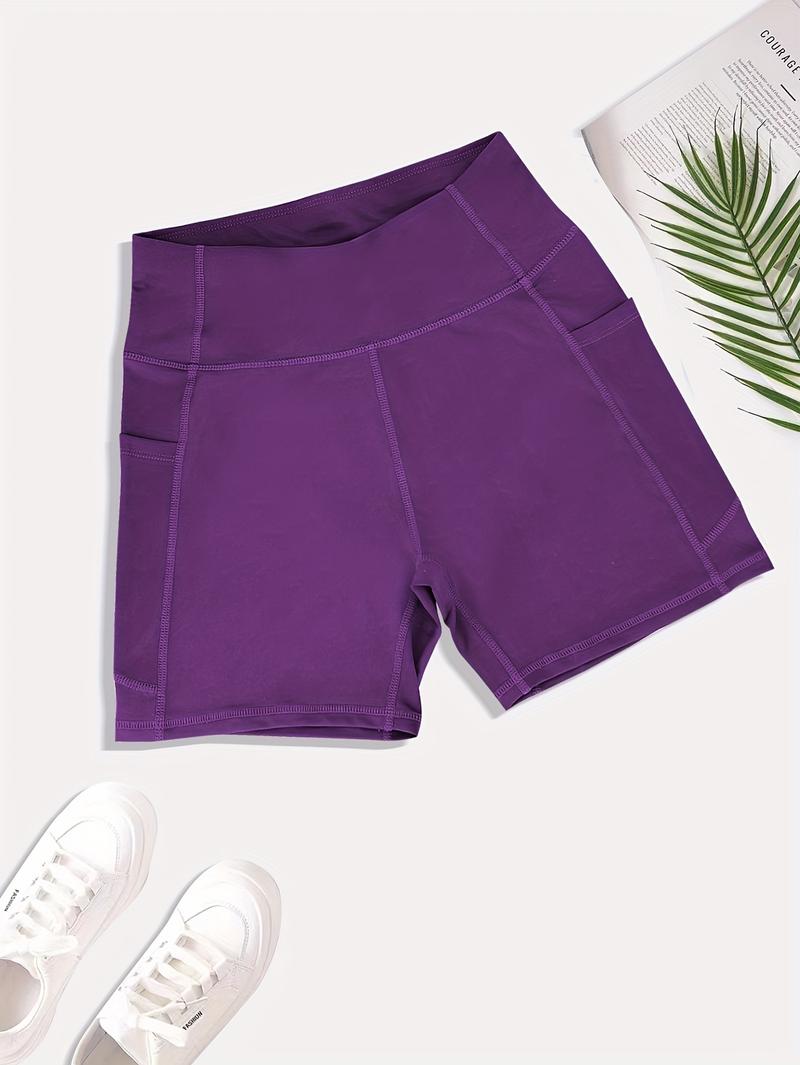 Product Introduction of Sports Casual Three-Quarter Length Shorts Butt-Lifting Yoga Shorts with Pockets 15