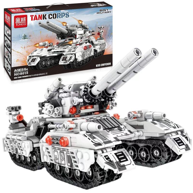 Xe Tăng Xe Ngầm Quân Sự Bánh Xích Tương Thích Với Lego Đồ Chơi Lắp Ráp Giáo Dục Trẻ Em Quà Tặng Nhiều Phương Thức Chơi