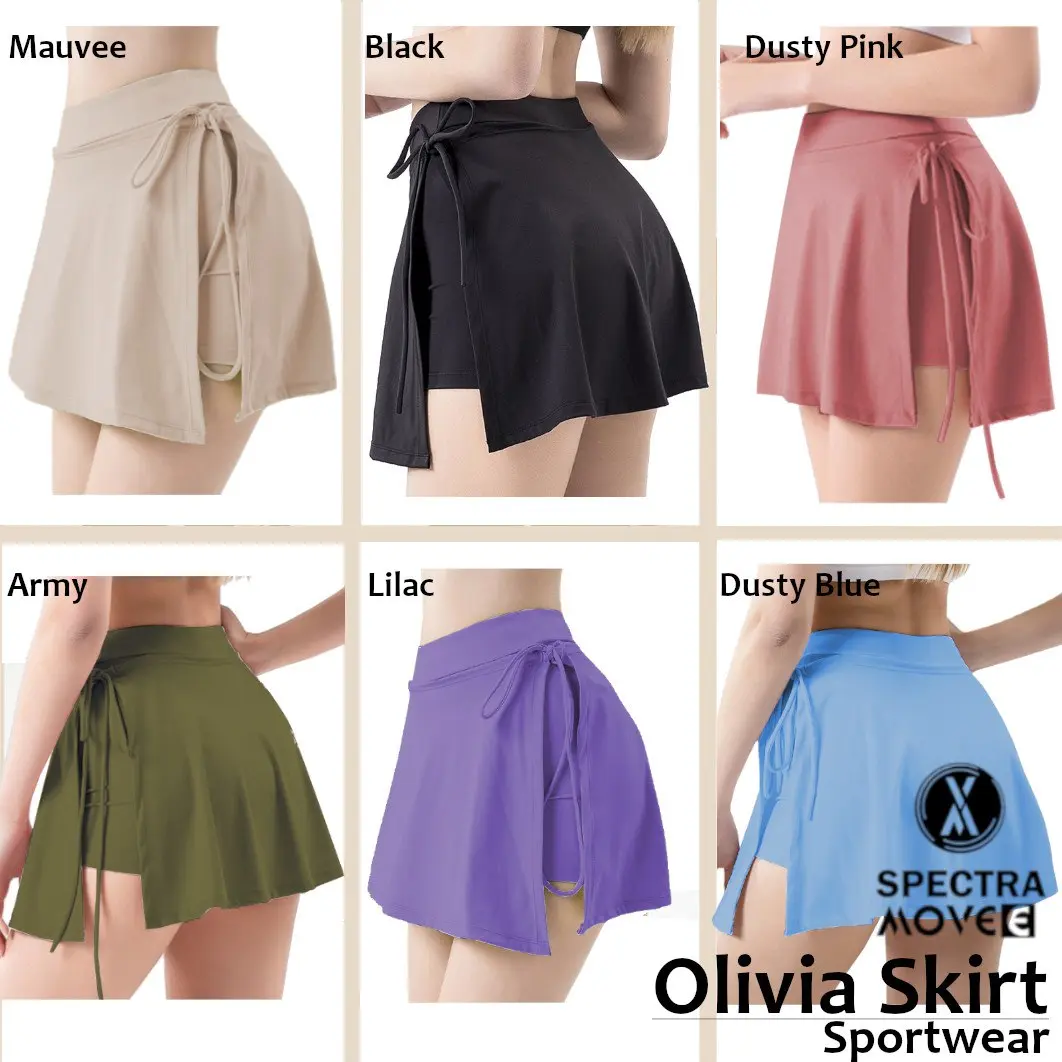 Rok olahraga S-2XL OLIVIA SKIRT Celana Sport