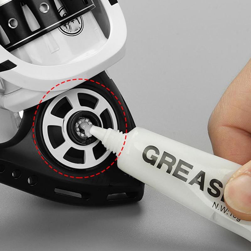 Product Introduction of 1Pcs Fishing Reel Gear Grease Spinning Wheel Drums Lubricating Grease Outdoor Fishing Accessories 18
