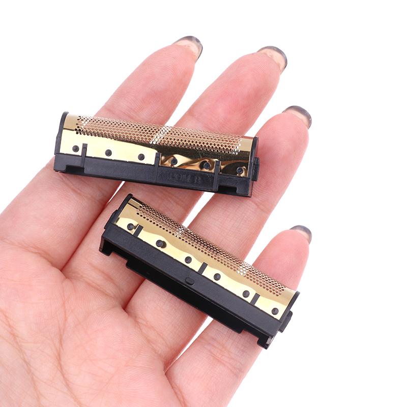 Product Introduction of 1 Pair Original Electric Shavers Blades Golden Foil Cutter Head for KM-2026 Floating Razors 18