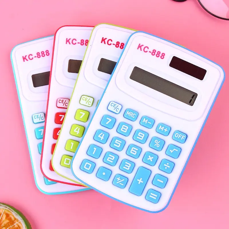 Máy Tính Hoạt Hình Cầm Tay Mini, Máy Tính Nhỏ, Đồ Dùng Học Tập Cho Học Sinh, 1 Cái 2