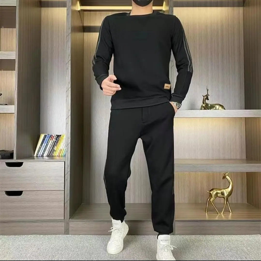 Bộ Quần Áo Nỉ Nhung Nam Nữ Chất Cotton Cao Cấp Phong Cách Thời Trang