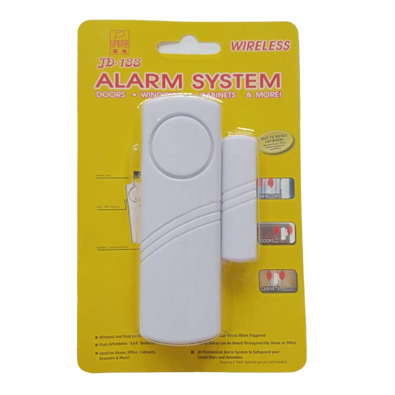 JD188 -Báo động chống trộm - Cảm biến mở cửa má từ - dùng Pin AAA - Giá tốt