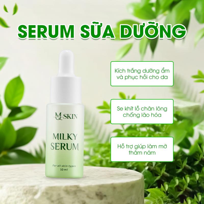 Serum sữa dưỡng 10ml - Hỗ trợ cấp ẩm, phục hồi dưỡng da sau peel MQ SKIN 1