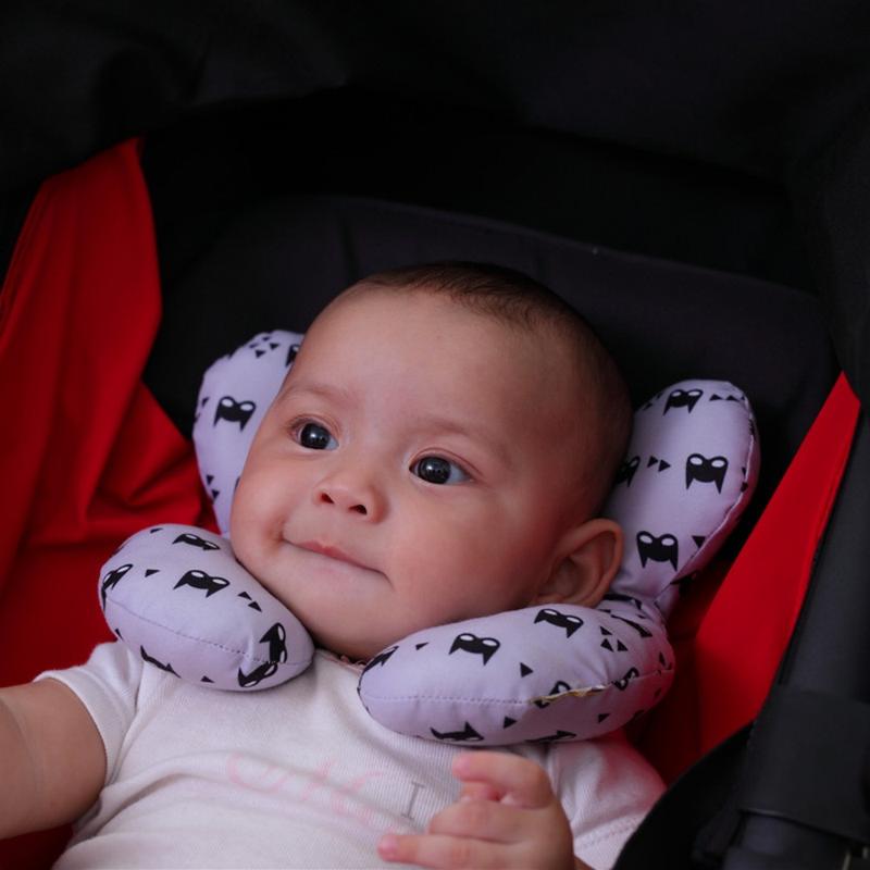 Baby head protector U-shaped pillow Stroller fixed head pillow, car seat sleeping protection head neck pillow wholesale 4