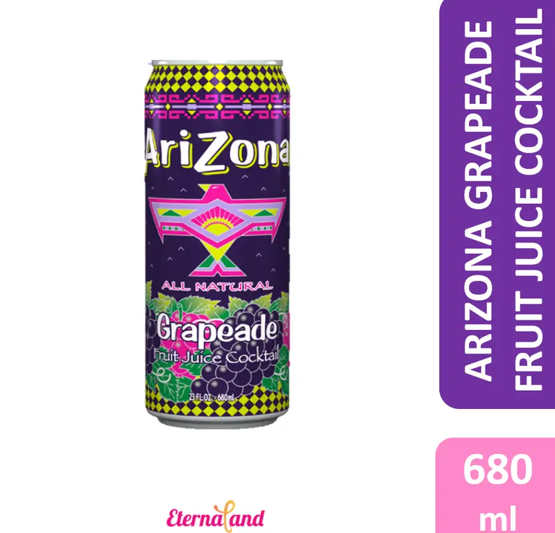 Arizona drinks 652 ml (23 fl oz) - minuman kaleng arizona aneka rasa 3