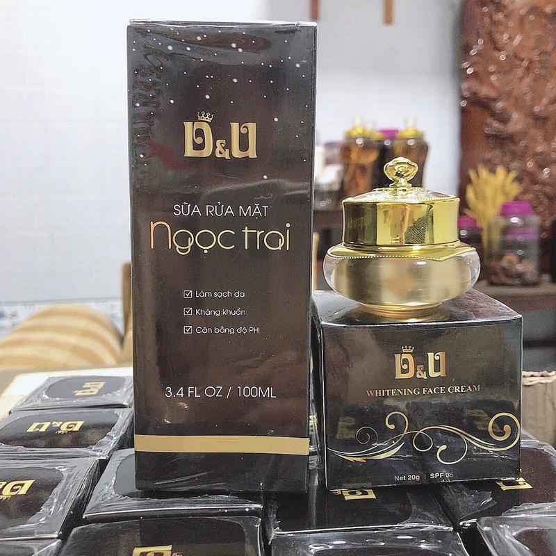 Combo kem trị mụn và sữa rửa mặt