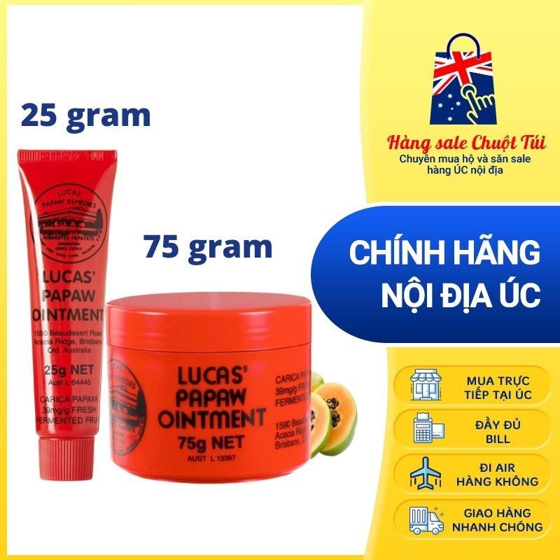 Kem đu đủ Lucas Papaw Ointment - Hàng nội địa Úc đủ bill Skincare