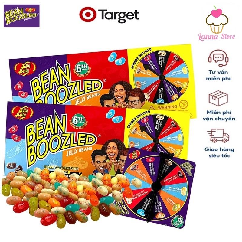 【HÀNG CHUẨN MỸ MÙA 7 Kẹo thối thúi Jelly Belly Bean Boozled Mỹ hộp lớn có vòng xoay 99 gr