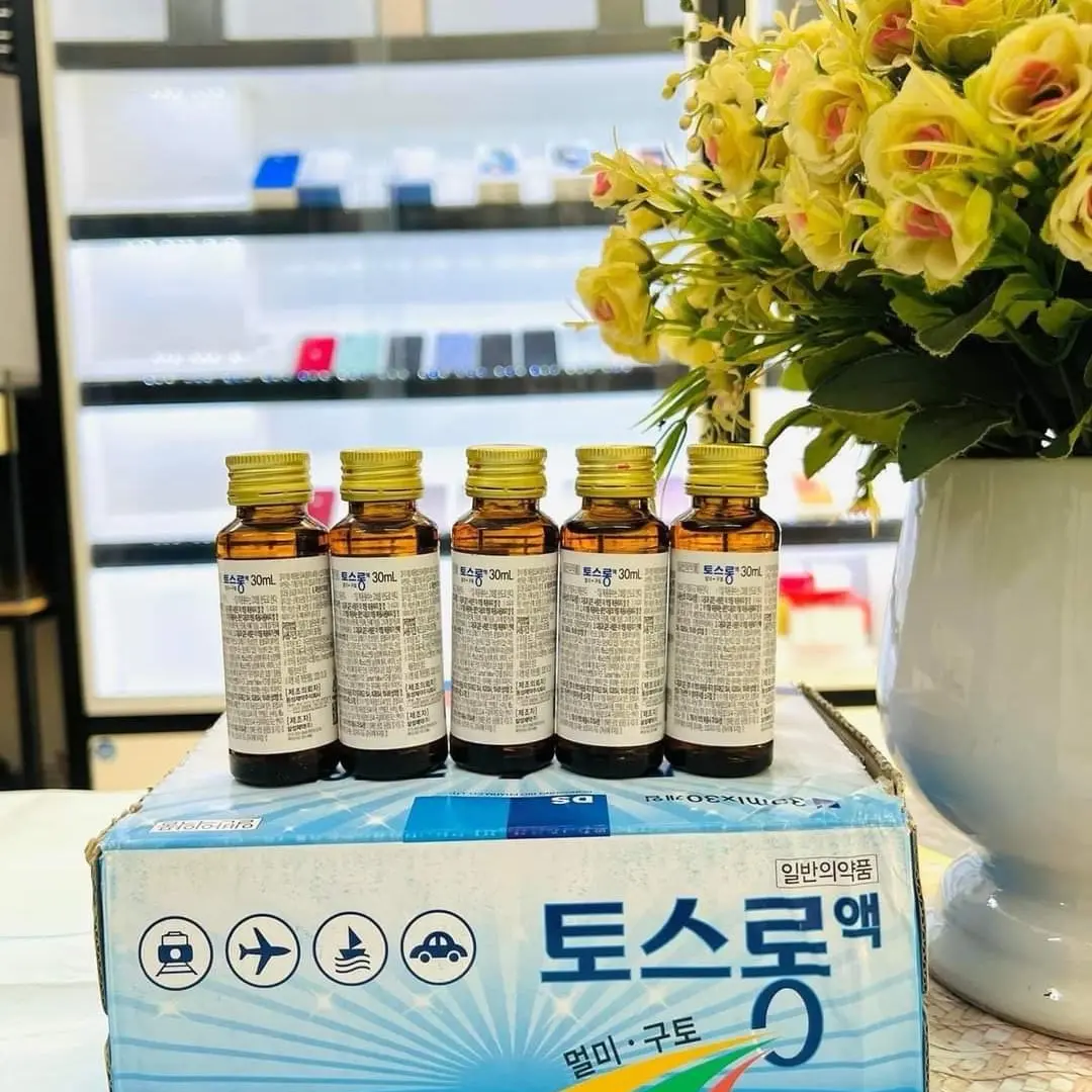 Combo 5 chai Nước giảm say tàu xe Hàn Quốc Dongsung