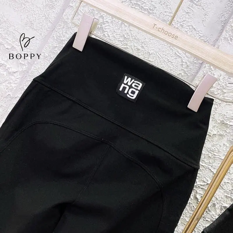 Quần legging nữ cạp cao bản to gen bụng chất vải Umi dày dặn mềm co giãn nâng mông - Quần Legging dài lưng cao cmông Women Nhung 5