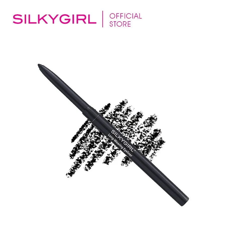 SILKYGIRL Long-Wearing EyeLiner Waterproof Eye Liner Makeup