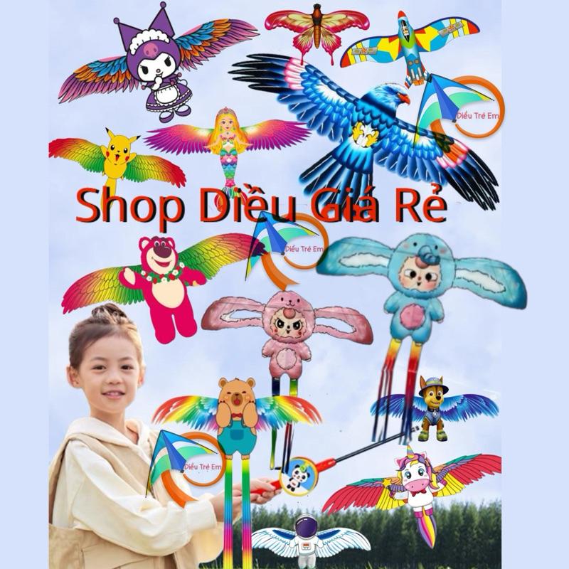 Diều Cần Câu Cho Bé Size To 35, 70cm, Diều Cho Bé Vui Chơi Thỏa Thích Ngày Hè, Diều Cần Câu Mini Cho Bé 0