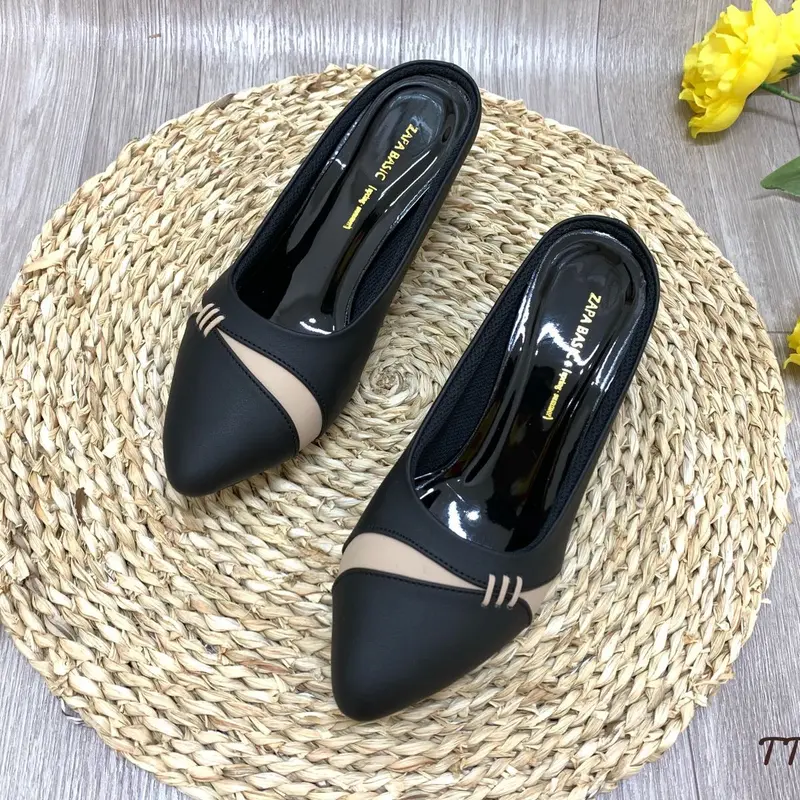 ( form nhỏ mn tăng lên 1 size nhé ) Giày sục big size 5cm phối màu cao cấp để chống trơn trượt TT Shoes chin012 4
