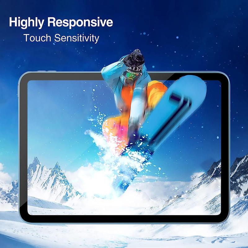 Tempered Glass Screen Protector, 2 Counts Protector For IPad 10.9 10th Generation 2022 Screen Protector A2696/A2757/A2777, Tempered Glass Film Guard For IPad 10th Gen 10.9" 2023 2022 2