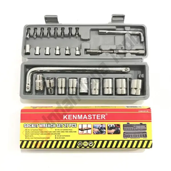 KENMASTER Kunci Sok Set 27 PCS - Sock Shock Motor Socket