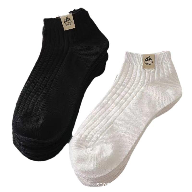 Product Introduction of Tất Nam Nữ, Ngắn, Đen Trắng, Thích Hợp Cho Mùa Hè, Thoáng Khí, Thấm Hút Mồ Hôi, Khử Mùi, Màu Trơn Chống Mài Mòn 7