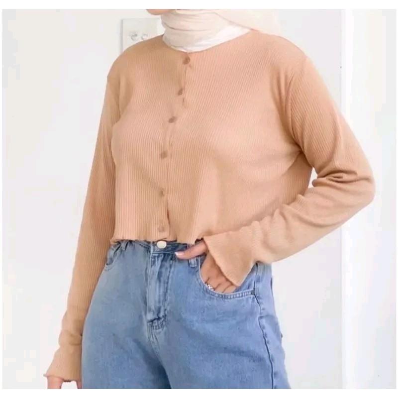 Study_Storee•Cardigan Crop Wanita//Cardigan Wanita Polos 2