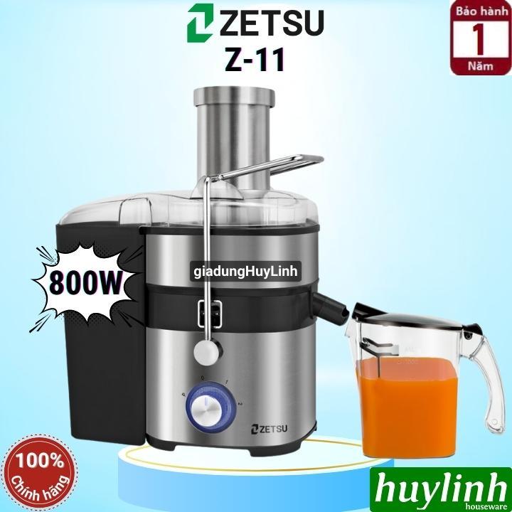Máy ép trái cây nhanh Zetsu Z-11 - 800W - máy ép phù hợp cho quán kinh doanh - họng lớn [Z11] Xay Sinh Tố