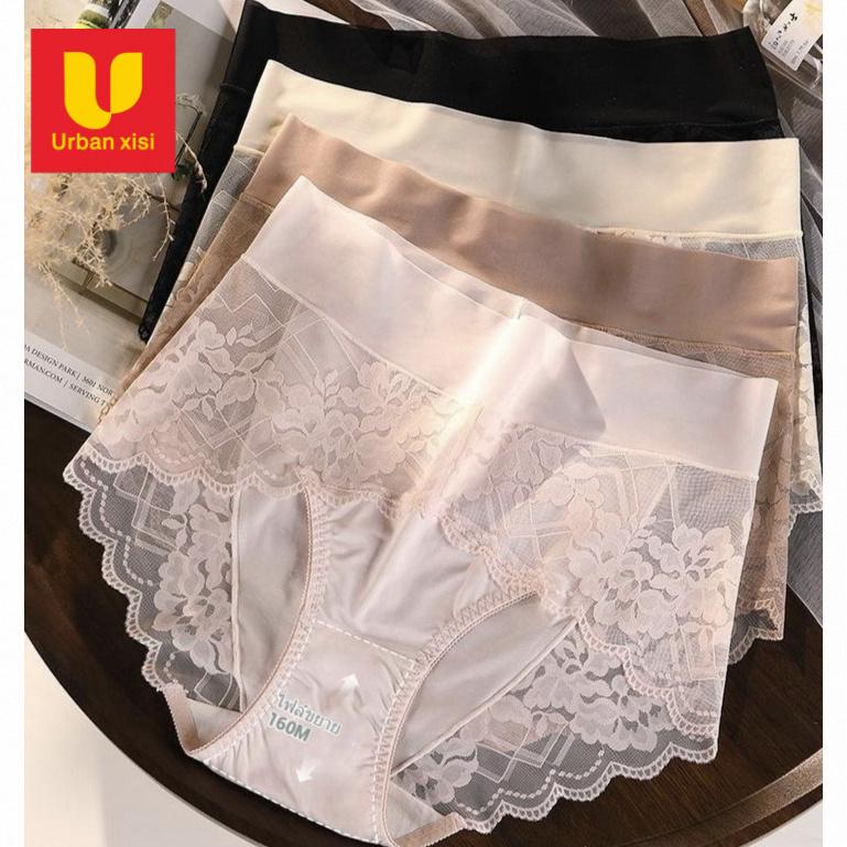 [40-100kg]Đồ Lót Ngoại Cỡ Dành Cho Phụ Nữ 40-100kg7a, Siêu Mỏng, Không Đường May, Ren Liền Mạch, Quần Đùi Thông Gió, Quần Lót, Cạp Cao, Ngoại Cỡ, Ngoại Cỡ